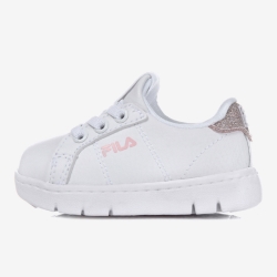 Fila Court Flex Td - Poikien Ahdonghwa Kengät - Valkoinen/Pinkki | FI-69524